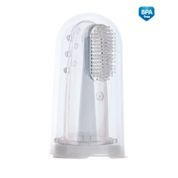 CANPOL BABIES Finger toothbrush with massaging nubs, with container  56/159