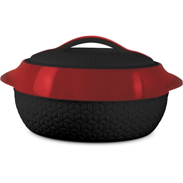 Milton casserole Matrix 2.5, black/red