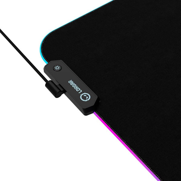Lorgar Steller 913, Gaming mouse pad, High-speed surface, anti-slip rubber base, RGB backlight, USB connection, Lorgar WP Gameware support, size: 360m