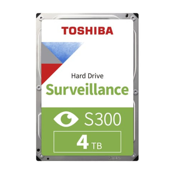 TOSHIBA BULK S300 Surveillance Hard Drive 4TB SATA 3.5