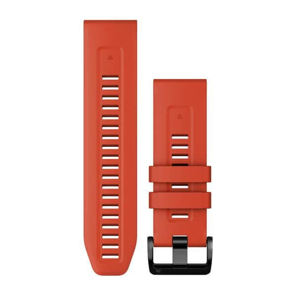 Garmin QuickFit 26mm Watch Strap for fenix 7X, Flaming red