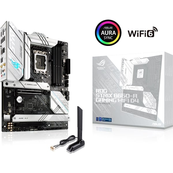 ASUS ROG STRIX B660-A GAMING WIFI D4 (ATX, B660, LGA 1700, DDR4)