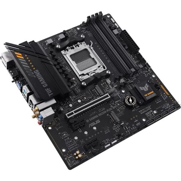 Asus | TUF GAMING A620M-PLUS WIFI | Processor family AMD | Processor socket AM5 | DDR5 DIMM | Memory slots 4 | Supported hard disk drive interfaces S