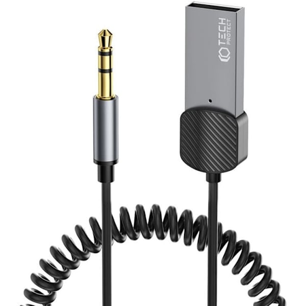 Tech-Protect Bluetooth adapter UltraBoost AUX Audio, grey
