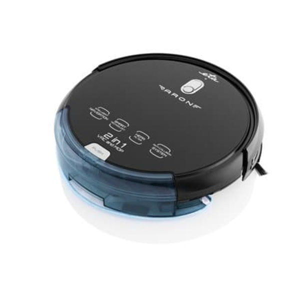 ETA | Vacuum cleaner | Aron ETA251290000 | Wet&Dry | Operating time (max) 120 min | Lithium Ion | 2400 mAh | Dust capacity 0.3 L | Black | Battery war Sort, Sølv