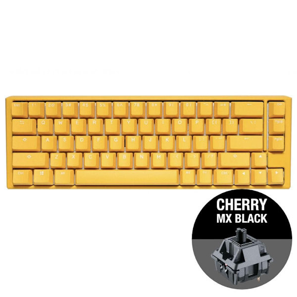 Ducky One 3 Yellow SF keyboard Gaming USB QWERTY US English