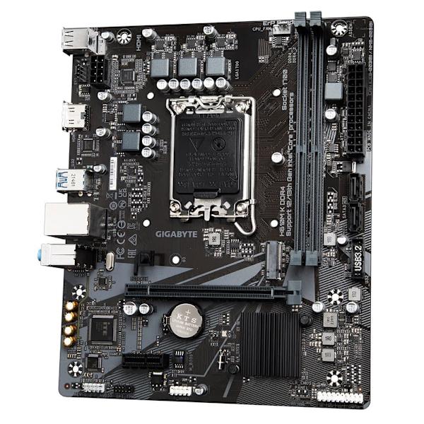 Gigabyte | H610M K DDR4 1.0 M/B | Processor family Intel | Processor socket  LGA1700 | DDR4 DIMM | Memory slots 2 | Supported hard disk drive interfac
