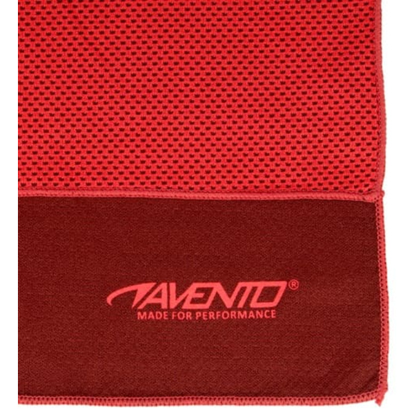 Sports towel AVENTO Cooling 41ZD 80x30cm Pink/Anthracite