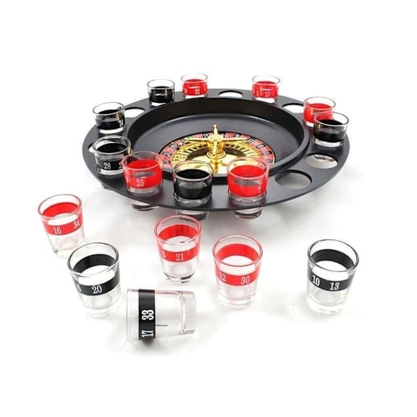 RoGer Party Alcohol Roulette + Glasses