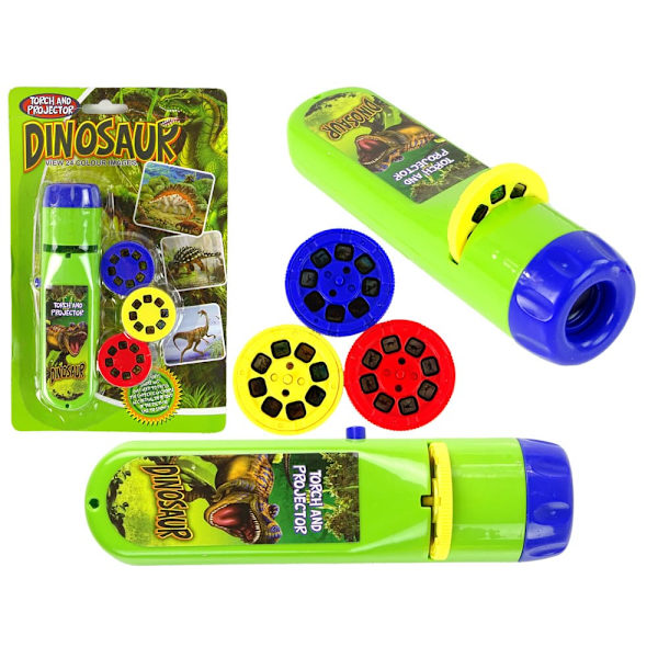 Projector Flashlight Dinosaurs 24 Slides