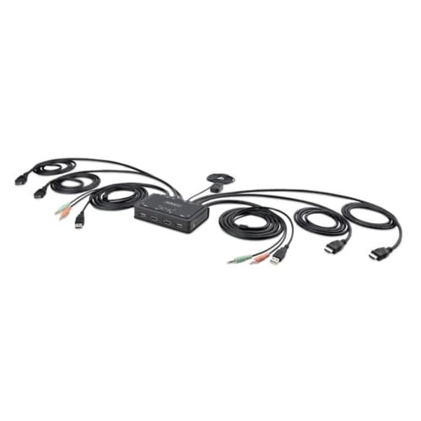 2-PORT COMPACT 4K KVM SWITCH - Sort
