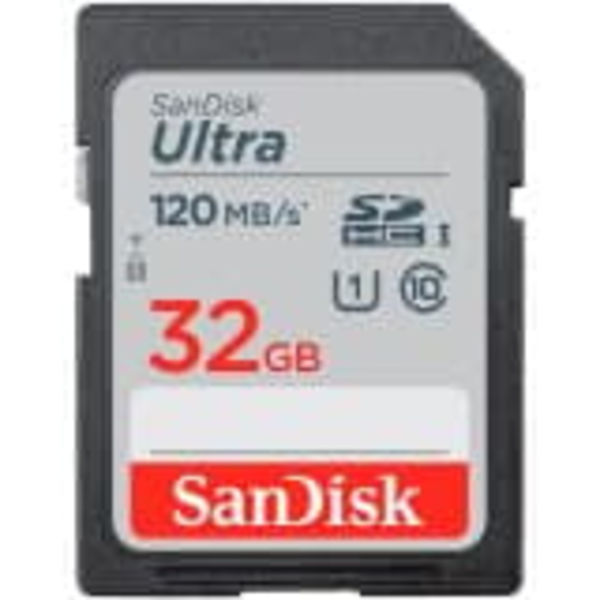 SanDisk Ultra 32GB SDHC Mem Card 100MB/s memory card UHS-I Class 10