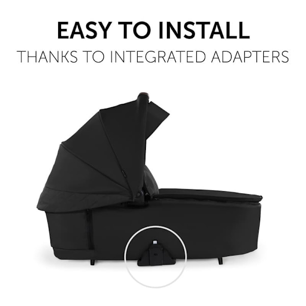 HAUCK carry Cot WALK N CARE, Black, 165409