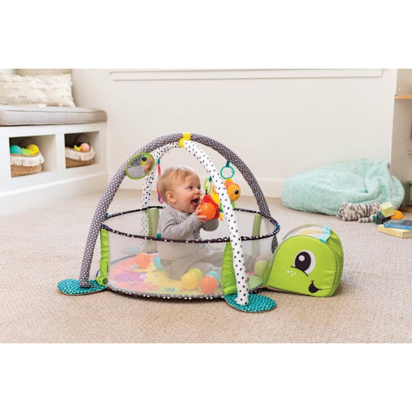 INFANTINO Grow-with-me activity gym & ball pit