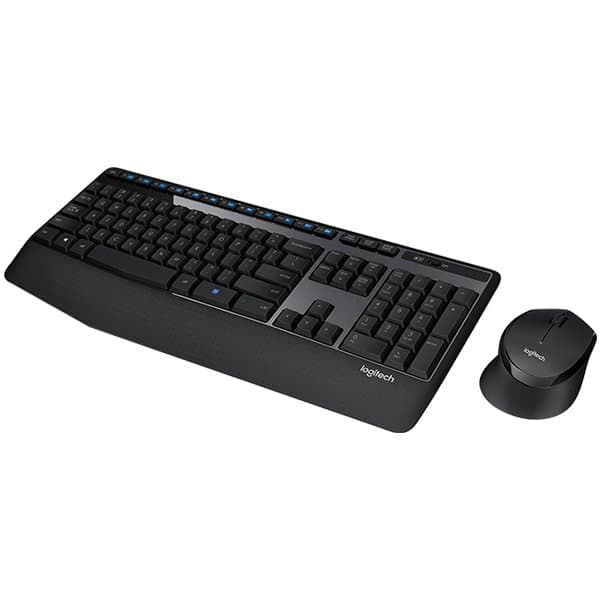 Logitech set klávesnice s myší MK345 / bezdrátový / 2,4Ghz / USB přijímač / CZ + SK / černá Sort