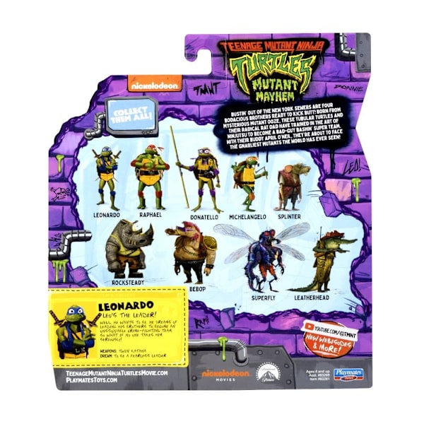 TMNT basic figure Leonardo, 83281