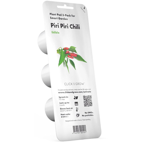 Click & Grow Smart Garden refill Piri Piri Chili Pepper 3pcs