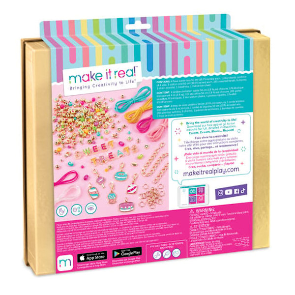 MAKE IT REAL DIY Bracelet set Sweet treats