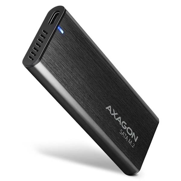 AXAGON External USB-C 3.2 Gen 2 metal box for M.2 SATA SSD disks | EEM2-SBC