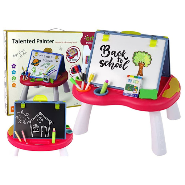 2in1 Chalkboard Table Snakes Chalkboard Scribbles Game