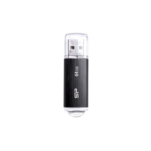 Silicon Power flash drive 64GB Ultima U02, black Sort