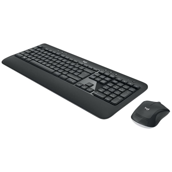 Logitech MK540 Advanced - keyboard and mouse set - Arabic - dark gray Input Device Sort, Hvid