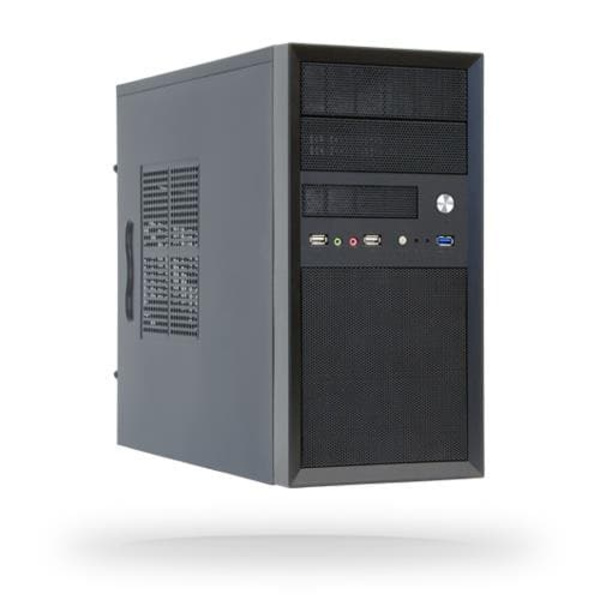 Case|CHIEFTEC|MiniTower|MicroATX|Colour Black|CT-01B-OP Sort