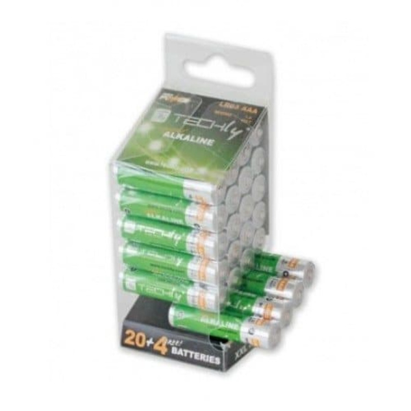 Baterie alkaliczne LR03 AAA 24szt,(IBT-LR03T24B)