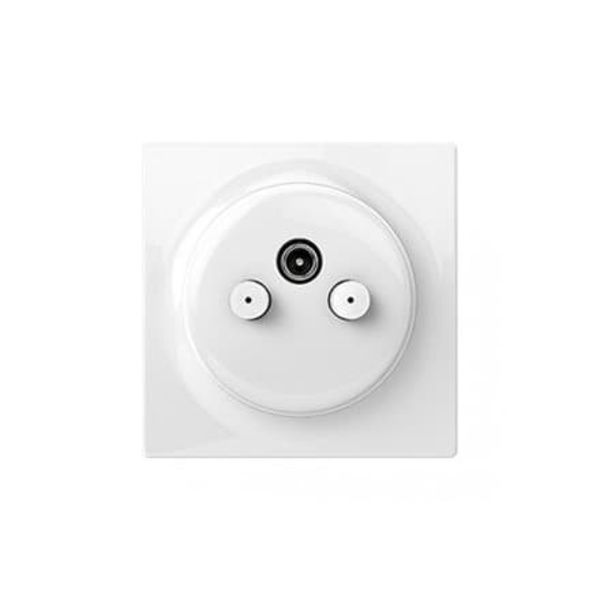 Fibaro Walli N socket-outlet R/TV+SAT White