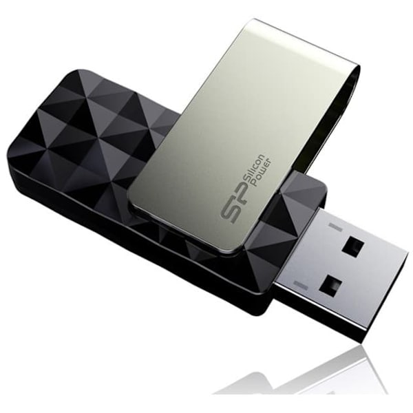 Silicon Power | Blaze B30 | 16 GB | USB 3.0 | Black