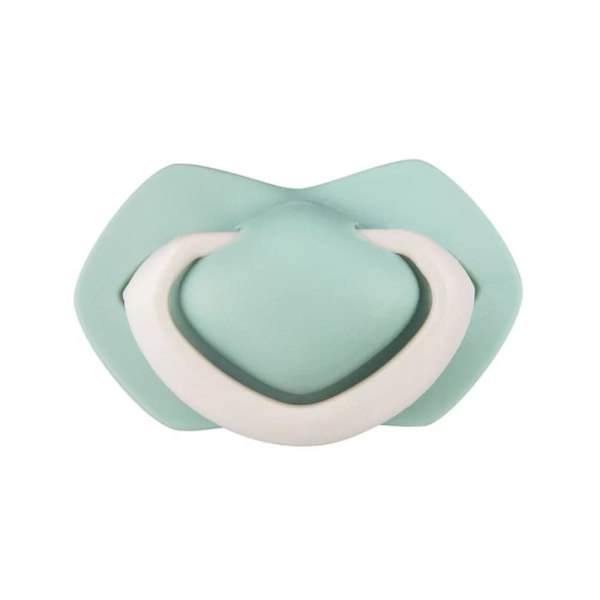 Canpol babies Set of Silicone Symmetrical Soothers 18m+ PURE COLOR 2pcs. 22/657_bei