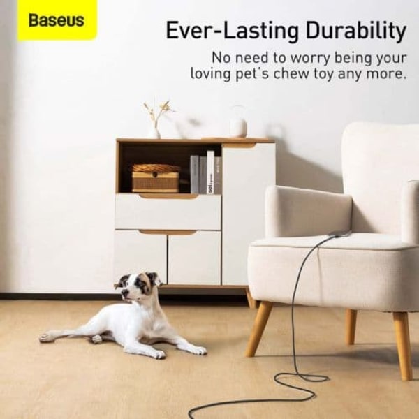 Baseus Jelly  cable USB to Lightning, 2,4A, 1,2m (black)