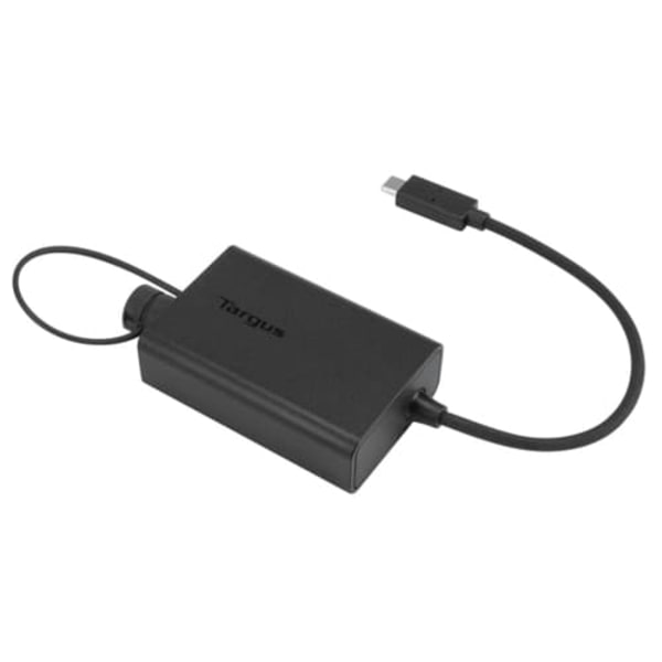 2PIN USB-C MULTIPLEXER ADAPTER/F/TARGUS DOCKING STATIONS BLACK Sort