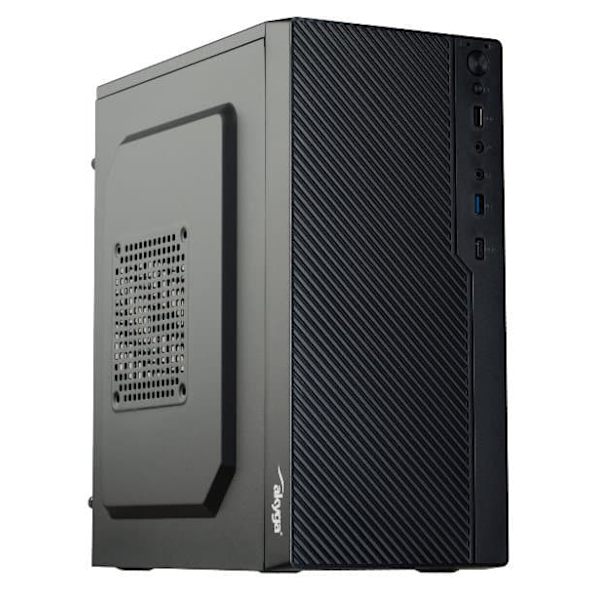 Akyga AK36BK computer case Micro Tower Black Sort