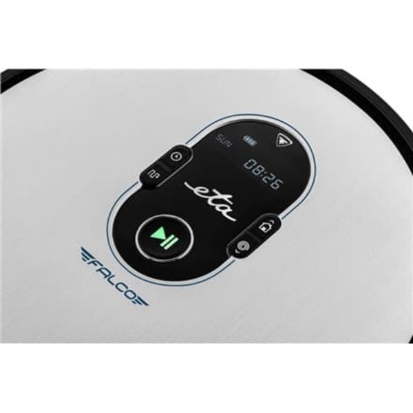 ETA | Vacuum cleaner | Falco Smart ETA251590000 | Wet&Dry | Operating time (max) 120 min | Lithium Ion | 2400 mAh | Dust capacity 0.6 L | Silver/Black