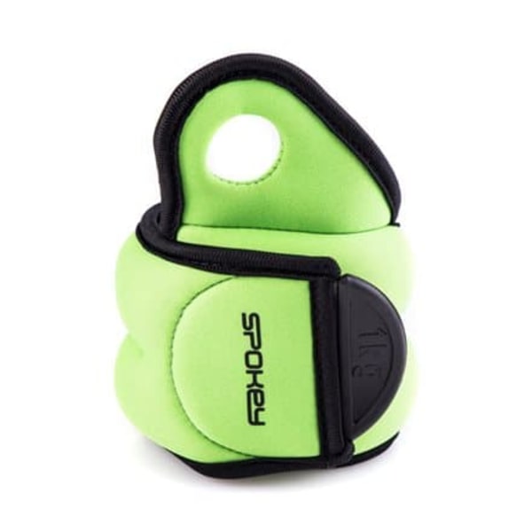 Hand weights Spokey Com Form IV 2x1kg green 920911