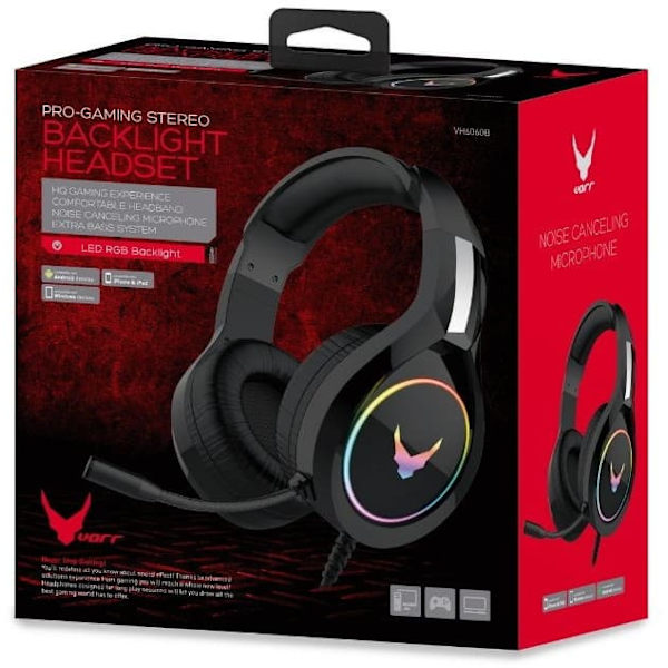 Omega headset Varr VH6060, black