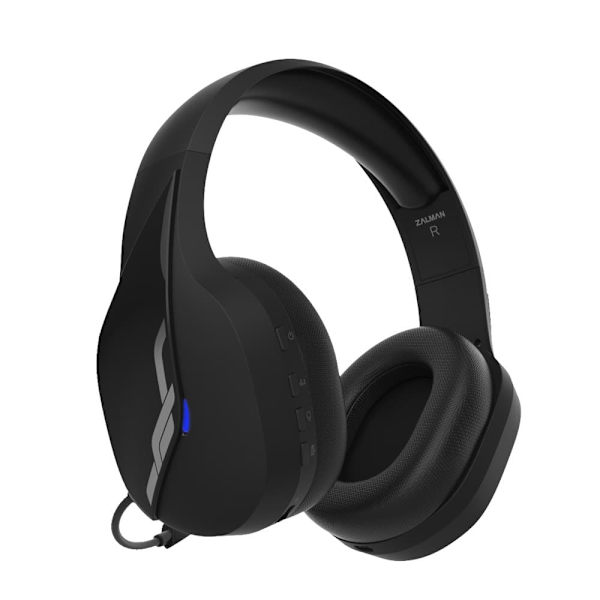 Zalman headset ZM-HPS700W / herní / náhlavní / bezdrátový / 50mm měniče / 3,5mm jack / černý