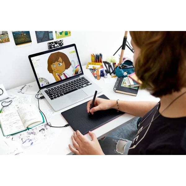 Graphic Tablet One by Wacom Medium, Black