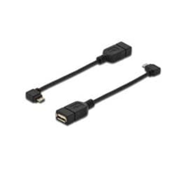 DIGITUS USB Adapter - Micro USB Type-B/USB Type-A - 20 cm