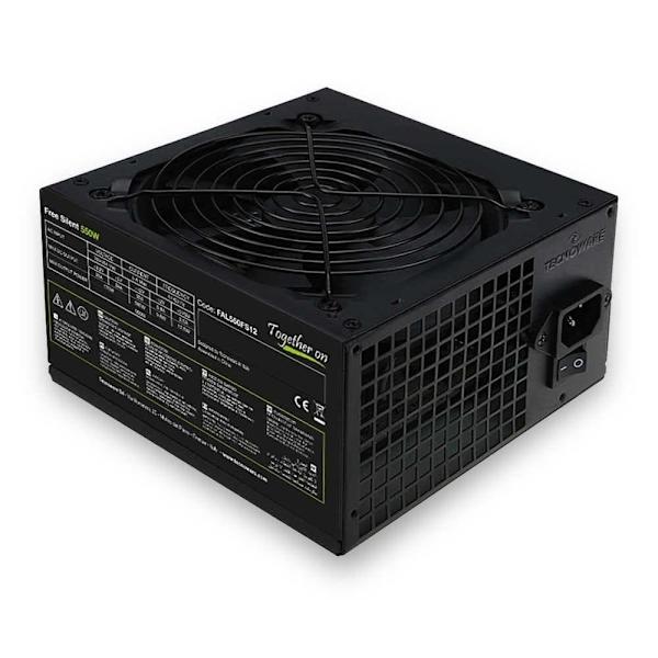 550W ATX POWER SUPPLY ENCLOSURE FAL550FS12 TECNOWARE Sort