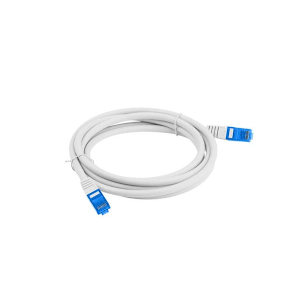 LANBERG PATCHCORD S/FTP CAT.6A 1M GRAY LSZH