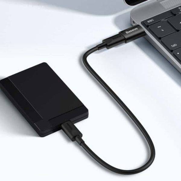 Adapteris Baseus Ingenuity Mini OTG USB- A - USB Type-C
