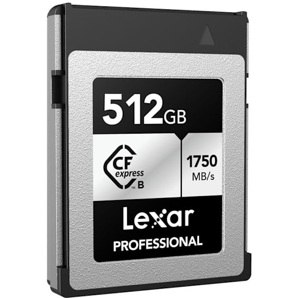 Lexar memory card CFexpress Type B 512GB Professional Silver