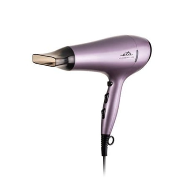 ETA | Hair Dryer | ETA431990000 Rosalia | 2200 W | Number of temperature settings 3 | Ionic function | Diffuser nozzle | Purple Sort, Lilla