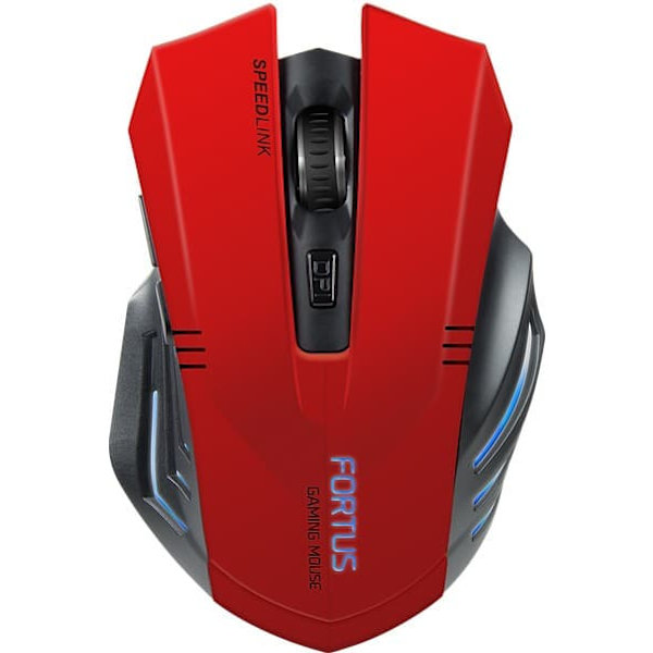 Speedlink mouse Fortus (SL-680100-BK-01) musta, Punainen