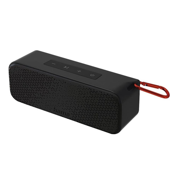 Hama "PowerBrick 2.0" Bluetooth® Loudspeaker, Splash-Protected, 8W, blk Svart