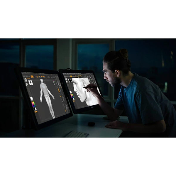 Graphic Display Tablet HUION Kamvas Pro 24 GT2401, Black