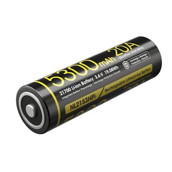 Nitecore NL2153HPI household battery Rechargeable battery 21700 Lithium-Ion (Li-Ion)