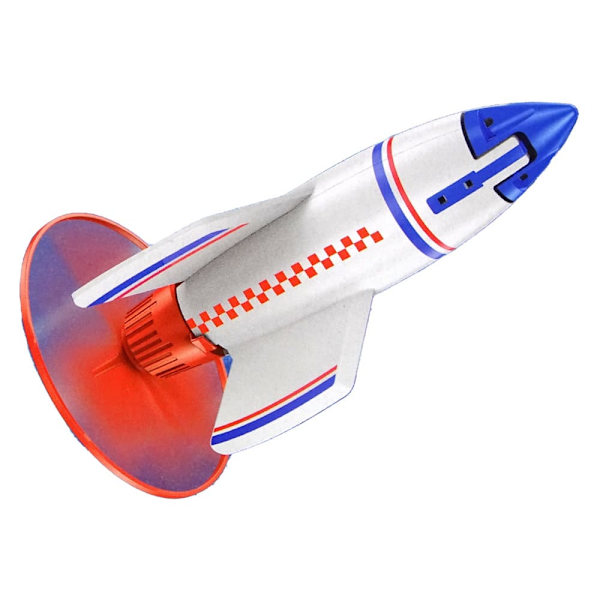 Rocket Launcher Flying Charger White 21 cm